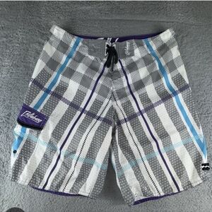 Mens billabong swim surf board short trunks size 33